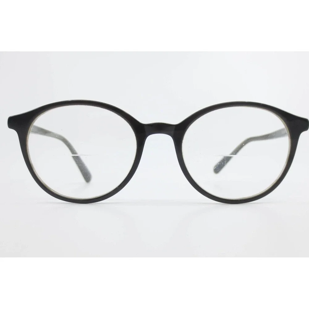 MC 2020-2 Grey Round Eyeglass Frames 50-18-150 Classic Keyhole Bridge Eyewear